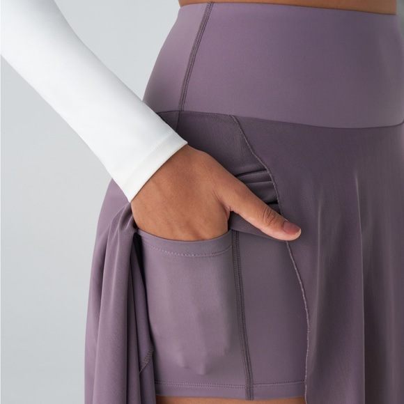 HALARA Lavender Asymmetrical Skirt - Picture 4 of 4